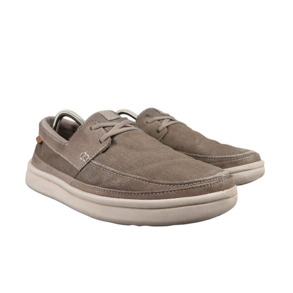 Clarks Shoes Men 8.5 Sneaker Casual Boat Loafer Cantal Comfort Lifestyle Slip On